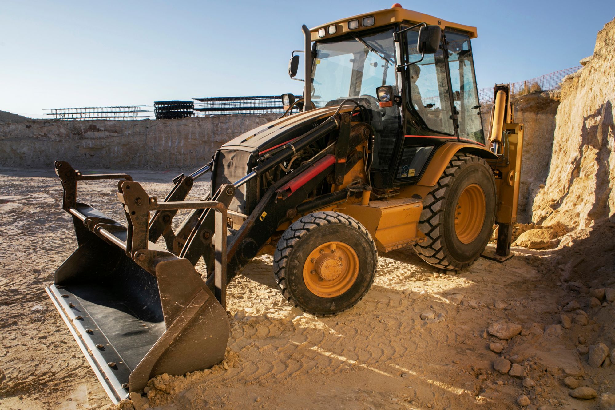Heavy equipment inspection in the field